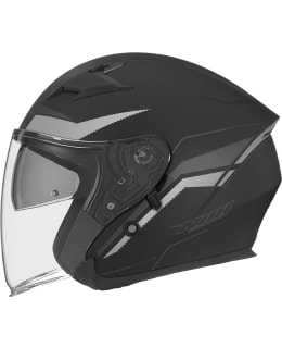 NOX N127 BLACK/SILVER AVOKYPÄRÄ 2XL Main Image
