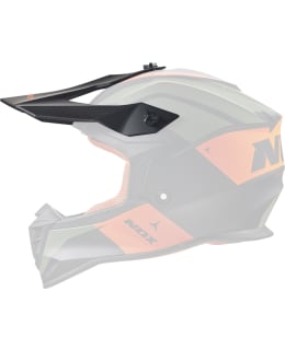 Nox N633 ADN khaki/orange kypärän lippa Main Image