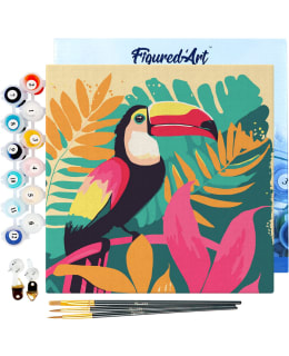 FA TROPICAL TOUCAN MINI NUMEROMAALAUS Main Image