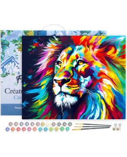 NUMEROMAALAUS KEHYST. COLOURFUL LION Main Image