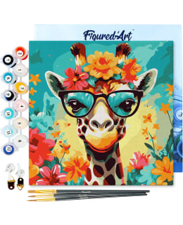 MINI NUMEROMAALAUS FANTASY GIRAFFE Main Image