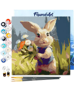 MINI NUMEROMAALAUS BUNNY AND WILDFLO Main Image