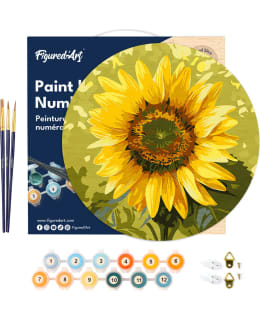 PUINEN NUMEROMAALAUS SUNFLOWER Main Image