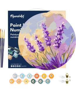 PUINEN NUMEROMAALAUS LAVENDER Main Image