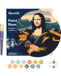 FA MONA LISA PUINEN NUMEROMAALAUS Main Image