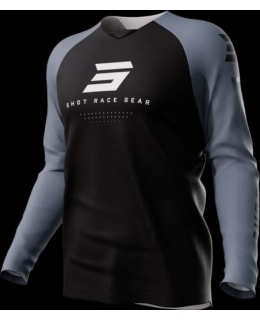 SHOT JERSEY RAW ESCAPE GREY M Main Image