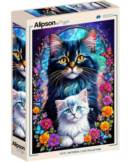 ALIPSON CATS - MATERNAL LOVE COLL 1000P Main Image