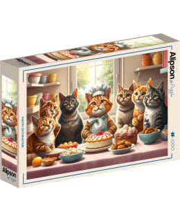 ALIPSON PASTRY CATS IN ACTION 1000P Main Image