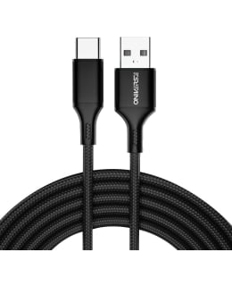 ONIVERSE USB-A USB-C KAAPELI 3M MUSTA Main Image