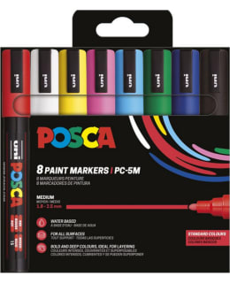 UNI POSCA PC-5M PERUS-MAALIKYNÄSETTI Main Image