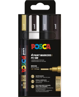 UNI POSCA 4 PC-5M-MAALIKYNÄSET Main Image
