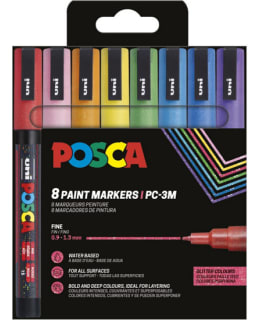 UNI POSCA MARKER 8KPLPC-3ML MAALIKYNÄSET Main Image