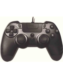 STEELPLAY PS4 LANGALLINEN OHJAIN MUSTA Main Image