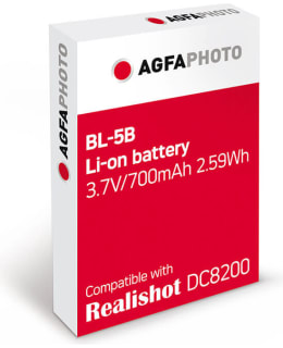 AGFAPHOTO DC8200 BL-5B AKKU Main Image