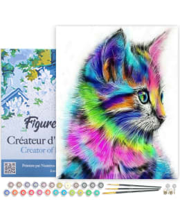 FA COLORFUL KITTEN NUMEROMAALAUS Main Image