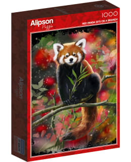 ALIPSON RED PANDA SITS ON A BRANCH 1000P Main Image
