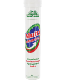 MEGAVIT MULTIVITAMIN 20KPL PORETABL. Main Image