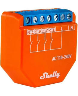 SHELLY I4 240VAC WIFI BT 4X INPUT Main Image