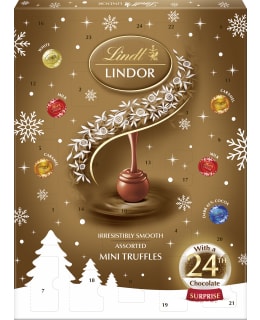 LINDT LINDOR VALIKO SUKLAAKALENTERI 117G Main Image