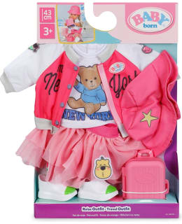 BABY BORN 43CM NUKEN MATKA-ASUSETTI Main Image