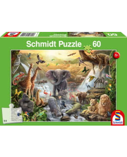 SCHMIDT ANIMALS IN AFRICA 60P PALAPELI Main Image