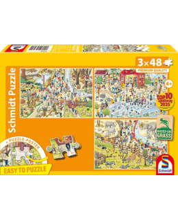 SCHMIDT FUN AT THE ZOO 3X48P PALAPELI Main Image