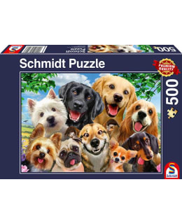 SCHMIDT DOG SELFIE 500P PALAPELI Main Image