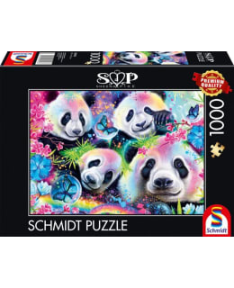 SCHMIDT NEON RAINBOW PANDAS 1000P Main Image