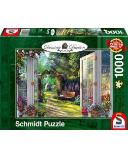 SCHMIDT VIEW OF ENCHANTED GARDEN 1000P Main Image