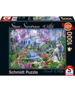 Schmidt Steve Sundram: Moonlit Wildlife 1000p palapeli Main Image