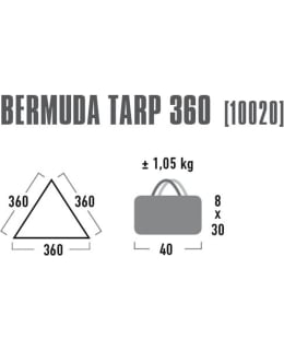 High Peak Bermuda tarppi Main Image
