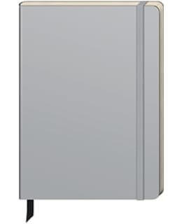 Brunnen Colourcode silver A5 notebook Main Image