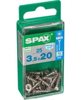 SPAX TX 3,5X20 RST UPPOK. 25KPL Y.RUUVI Main Image