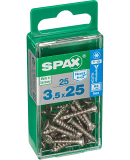 SPAX TX 3,5X25 RST UPPOK. 25KPL Y.RUUVI Main Image