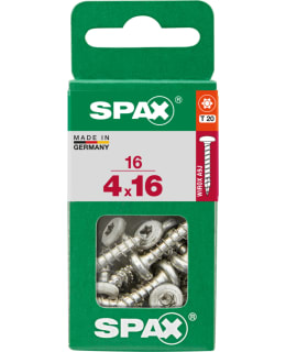 SPAX TX 4X16 KUPUKANTA 16KPL YLEISRUUVI Main Image