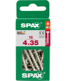 SPAX TX 4X35 KUPUKANTA 16KPL YLEISRUUVI Main Image