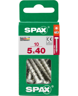 SPAX TX 5X40 KUPUKANTA 10KPL YLEISRUUVI Main Image