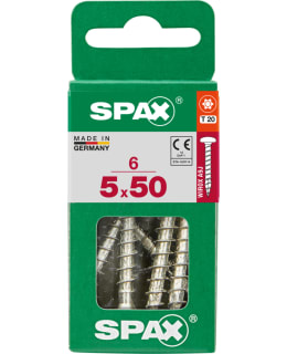 SPAX TX 5X50 KUPUKANTA 6KPL YLEISRUUVI Main Image