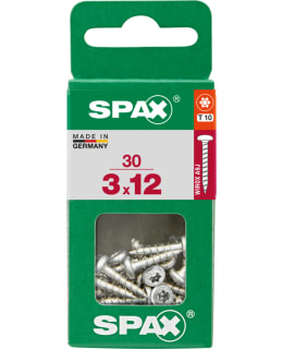 SPAX TX 3X12 KUPUKANTA 30KPL YLEISRUUVI Main Image