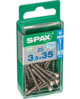 SPAX TX 3,5X35 RST UPPOK. 25KPL Y.RUUVI Main Image