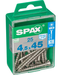 SPAX TX 4,5X45 RST UPPOK. 25KPL Y.RUUVI Main Image