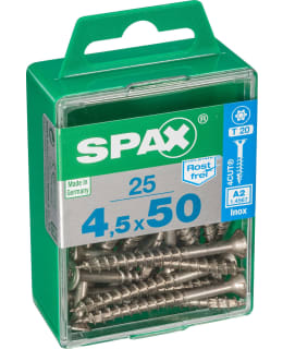 SPAX TX 4,5X50 RST UPPOK. 25KPL Y.RUUVI Main Image