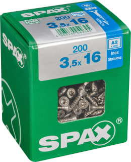 SPAX TX 3,5X16 RST UPPOK. 200KPL Y.RUUVI Main Image