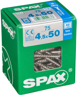 SPAX TX 4,5X50 RST UPPOK. 75KPL Y.RUUVI Main Image