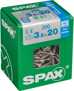 SPAX TX 3,5X20 RST UPPOK. 200KPL Y.RUUVI Main Image