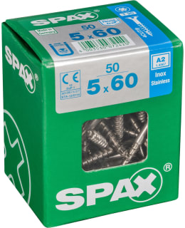 SPAX TX 5X60 RST UPPOK. 50KPL Y.RUUVI Main Image