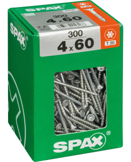 SPAX TX 4X60 UPPOKANTA 300KPL YLEISRUUVI Main Image