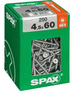 SPAX TX 4,5X60 UPPOK. 250KPL YLEISRUUVI Main Image