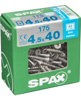 SPAX TX 4,5X40 RST UPPOK. 175KPL Y.RUUVI Main Image