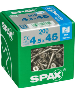 SPAX TX 4,5X45 RST UPPOK. 200KPL Y.RUUVI Main Image